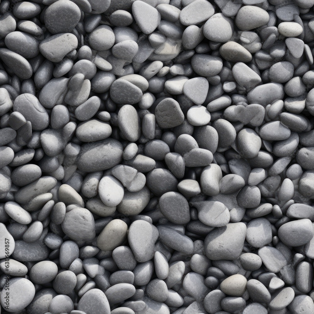 Gray pebbles seamless pattern texture background Gray pebbles seamless pattern texture background