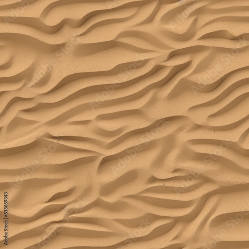 Sand waves seamless pattern texture background © JanNiklas