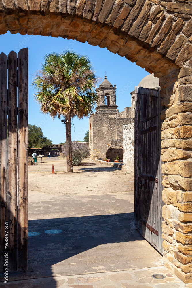 Obraz premium Mission San Jose, San Antonio, Texas, USA