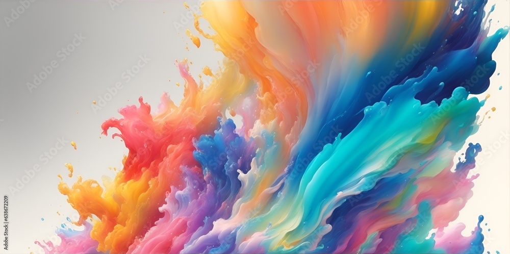 A splash of colorful feelings and emotions that blend together. Abstract representation of the turmoil of feelings that anxiety and gender issues bring to a person. Abstract art of social problems. A splash of colorful feelings and emotions that blend together. Abstract representation of the turmoil of feelings that anxiety and gender issues bring to a person. Abstract art of social problems.