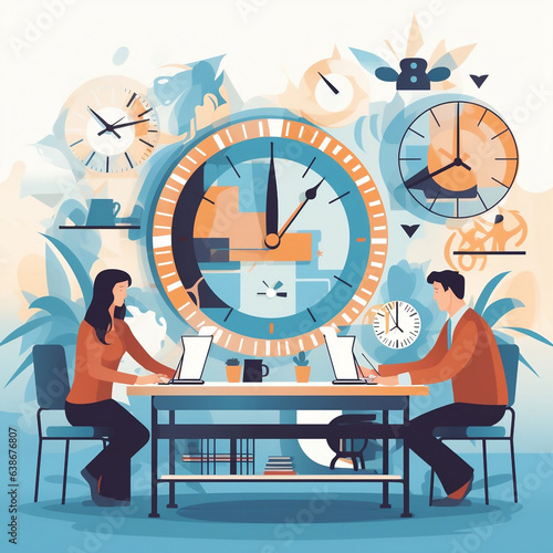 ビジネス時短効率化シーン