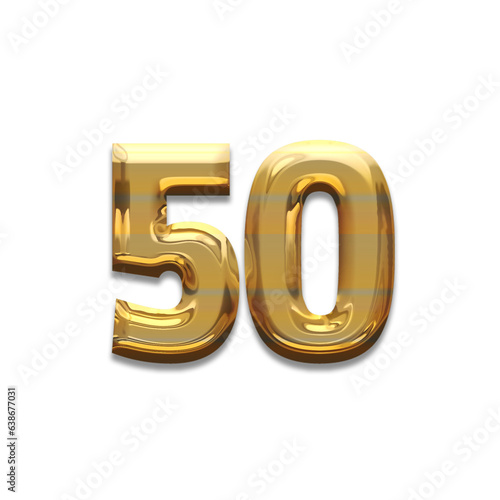 Number gold luxury, use birthday,age,anniversary