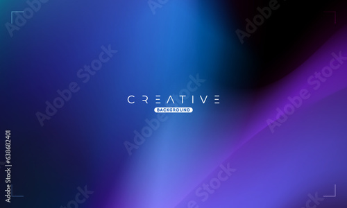 Abstract liquid gradient Background. Blue and Black Fluid Color Gradient. Design Template For ads, Banner, Poster, Cover, Web, Brochure, Wallpaper, and flyer. Vector.