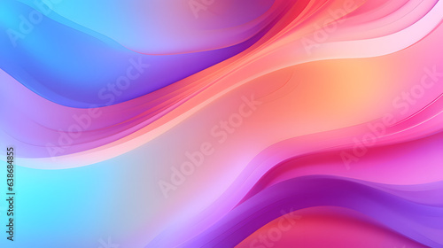 abstract colorful background with waves (ID: 638684855)