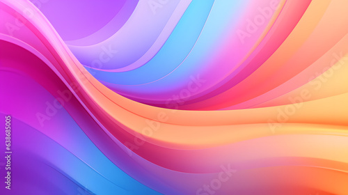 abstract colorful background with waves (ID: 638685005)
