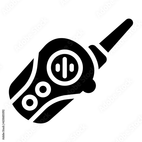 walkie talkie Solid icon