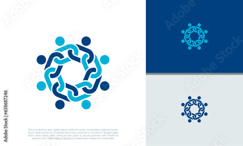 Human Resources Consulting Company, Global Community Logo.	