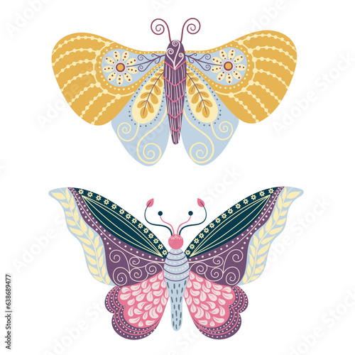 butterflies arts