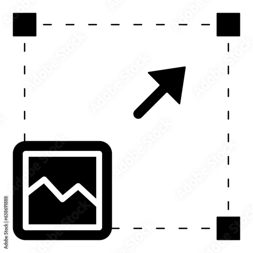 resize image icon