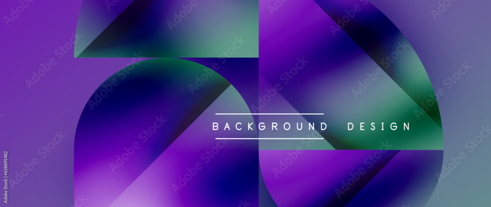 custom made wallpaper toronto digitalCanvas of minimalistic artistry unfolds - metallic circles and squares in perfect equilibrium. Subtle yet striking, their polished demeanor creates a serene symphony of geometry