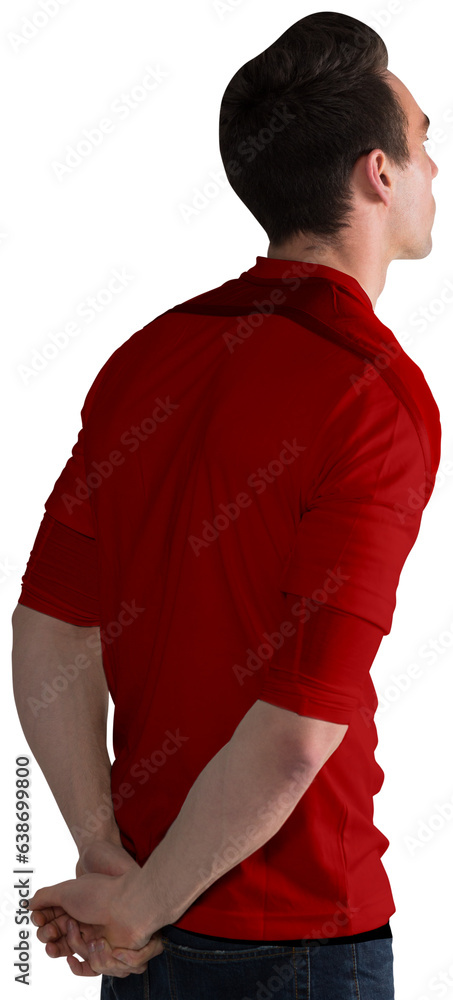 Digital png photo of caucasian man on transparent background Digital png photo of caucasian man on transparent background