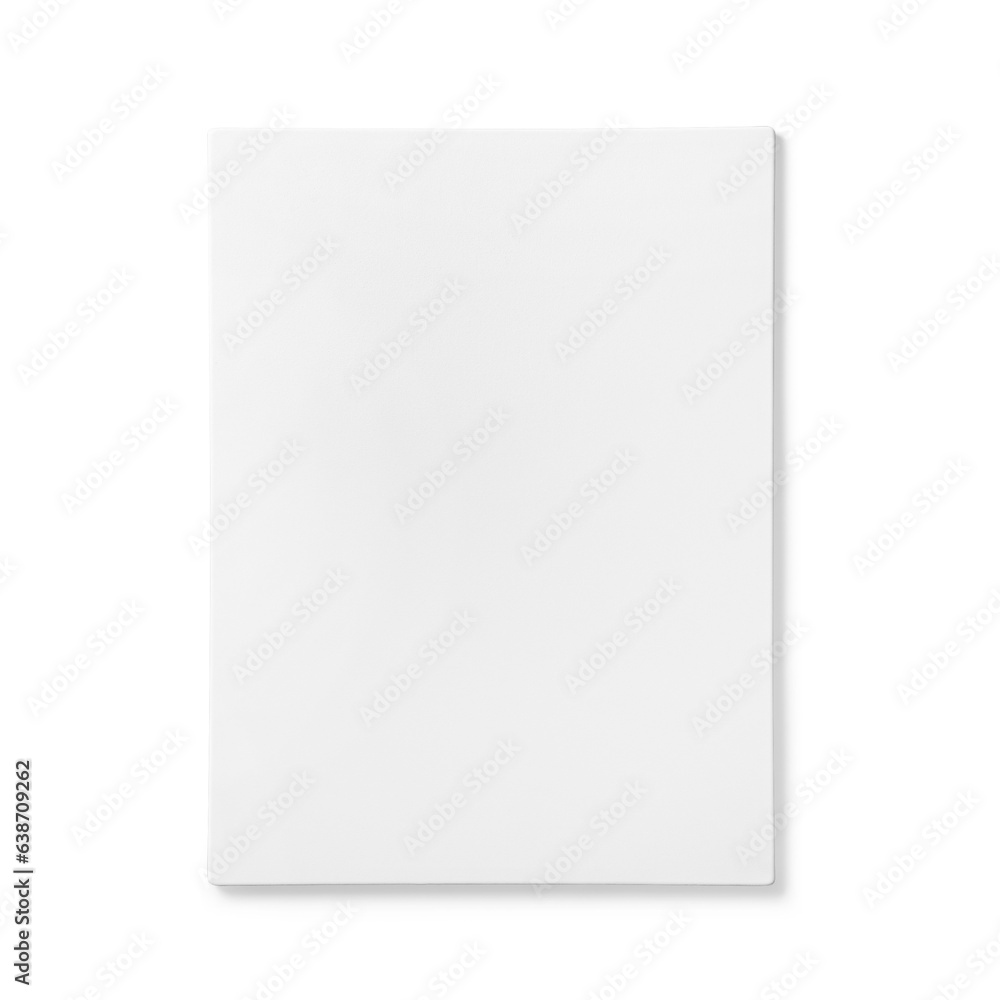 Blank white canvas isolated fit for your project design. - obrazy, fototapety, plakaty 