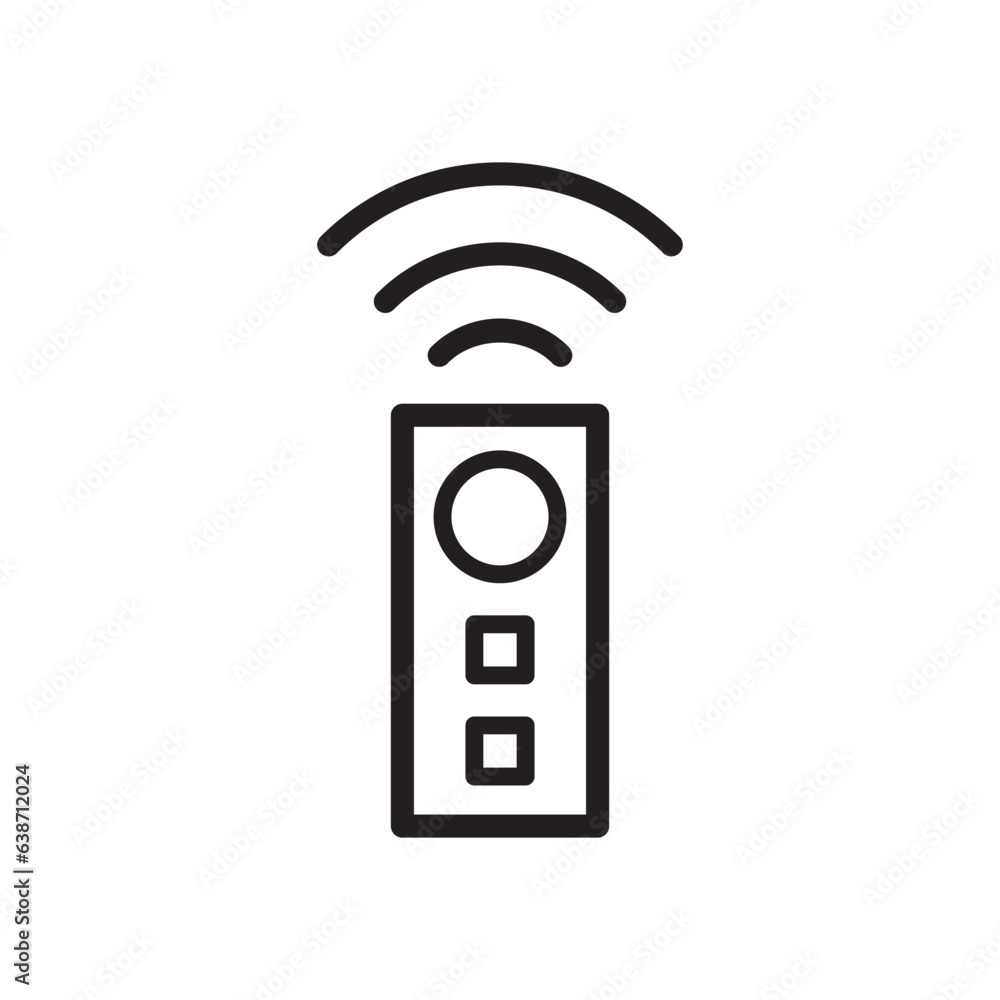 Remote control symbol icon vector design illustration Remote control symbol icon vector design illustration