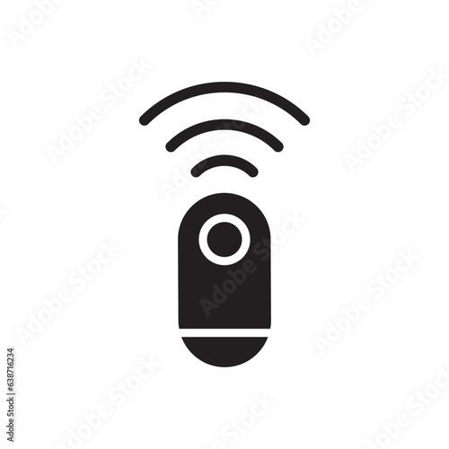 Remote control symbol icon vector design illustration