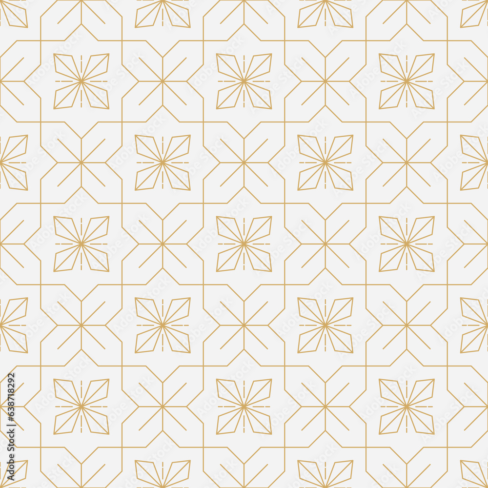 Geometric floral seamless patterns. gray and gold vector backgrounds. Damask vector ornaments Geometric floral seamless patterns. gray and gold vector backgrounds. Damask vector ornaments