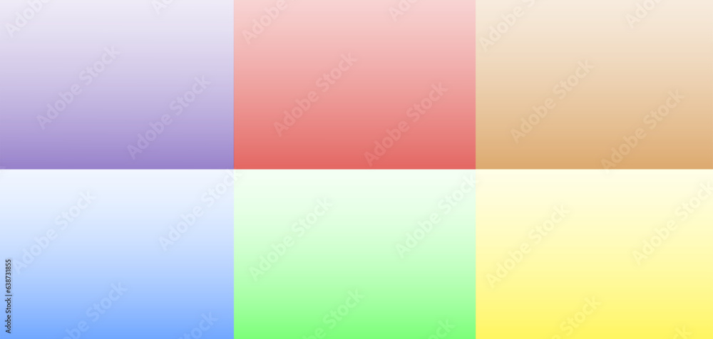 Colorful palette collection, Faded multicolor textured, Set of bright tone color theme.