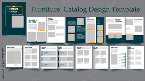 Furniture Catalog Design Template 