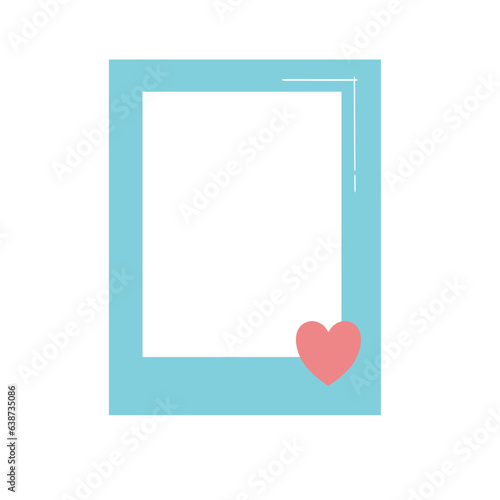 cute polaroid foto frame