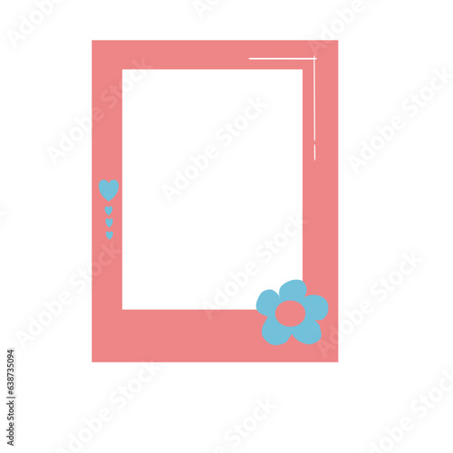 cute polaroid foto frame