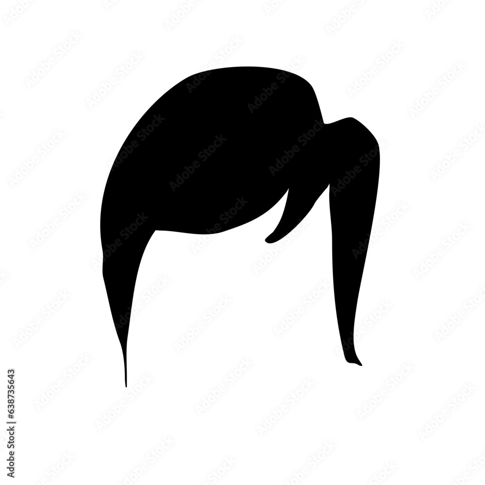 Obraz premium hair cut man wig