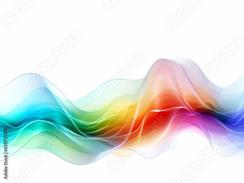 abstract colorful wave background