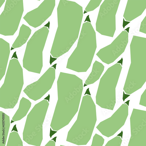 Vector seamless pattern with geometric squash, zucchini. Beautiful food design elements, perfect for prints and patterns. printing on vegetable products packaging