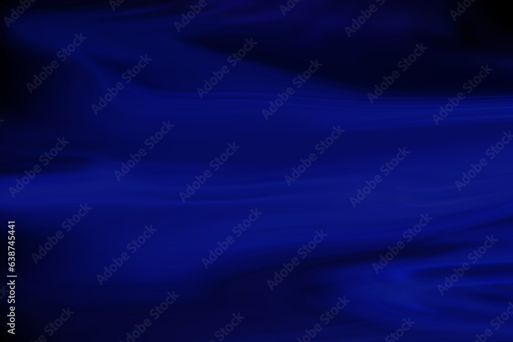 Obraz premium Black background and blue smoke.