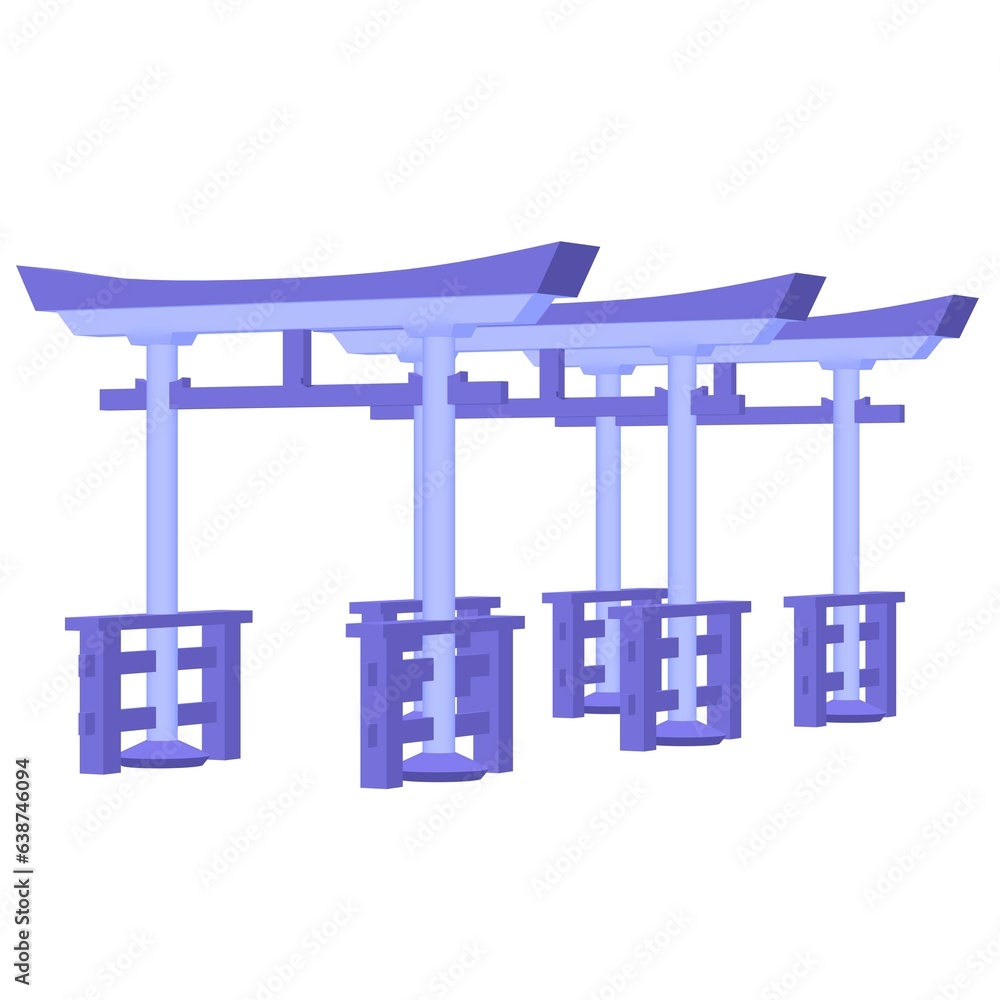 Torii sacred traditional gate Japan shintoism religion.