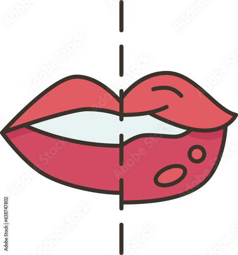 lip  icon
