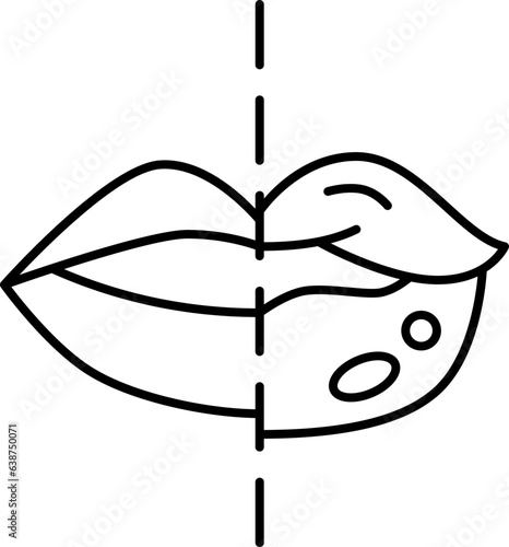 lip  icon