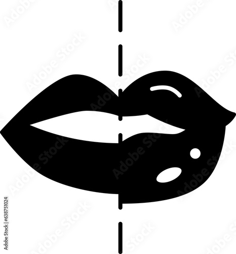 lip  icon