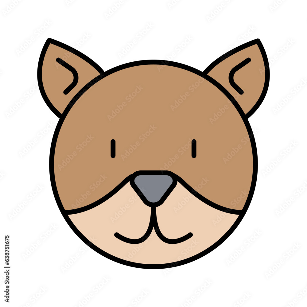 Naklejka premium Dog icon