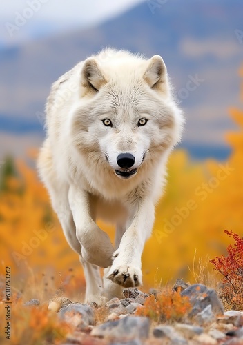 The Wolf Gaze  A Moment of Life in the Arctic Wilderness. 