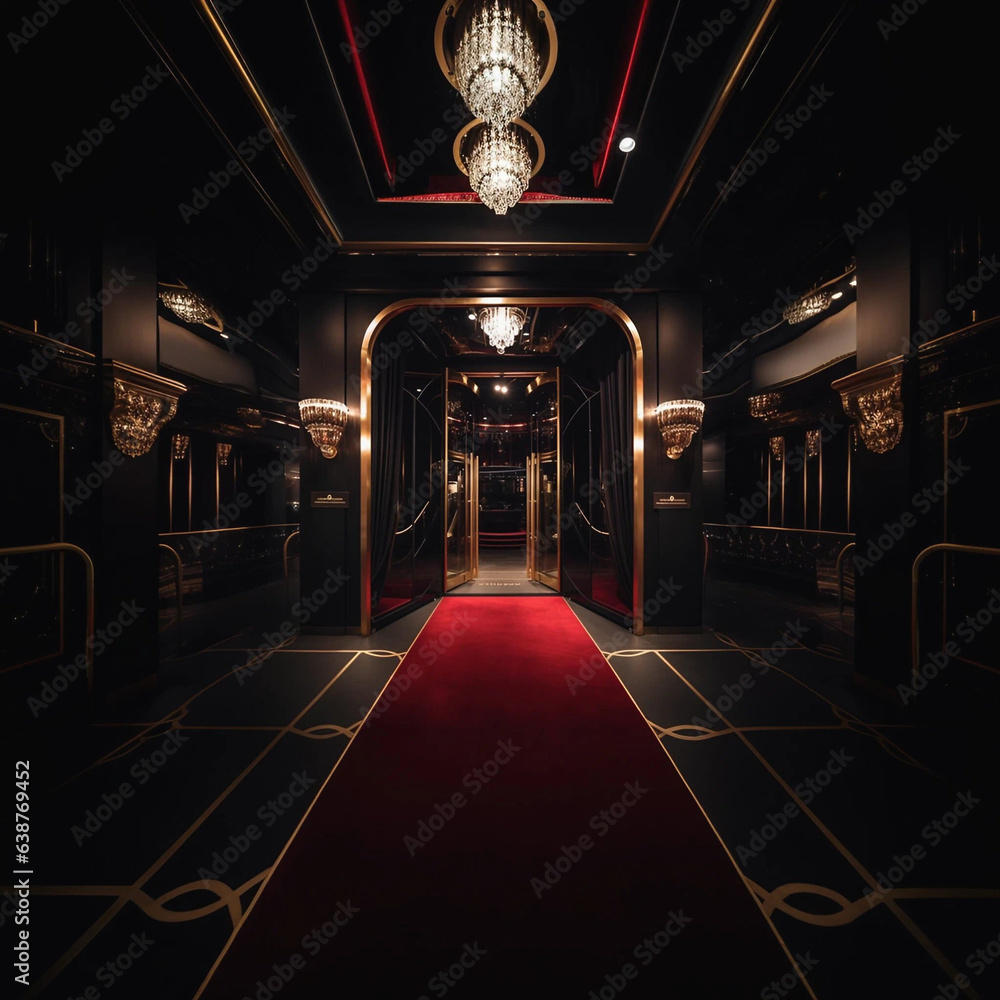 A Red Carpet Leading to the Entrance of a Luxury Hotel or Casino