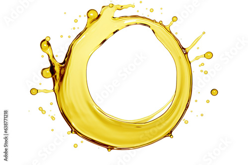 car engine oil splash