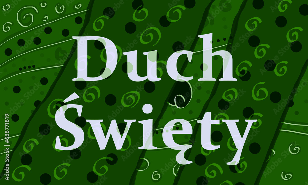 Fototapeta premium Duch Święty