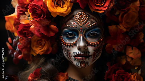 Time Honored Day of the Dead Festivities, Generative Ai