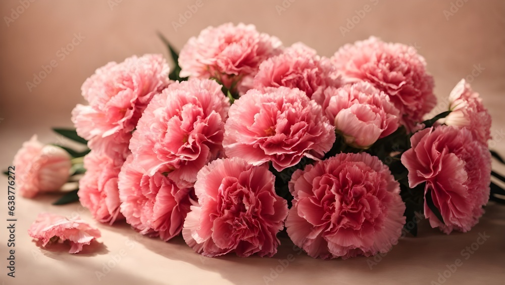 pink carnation flowers