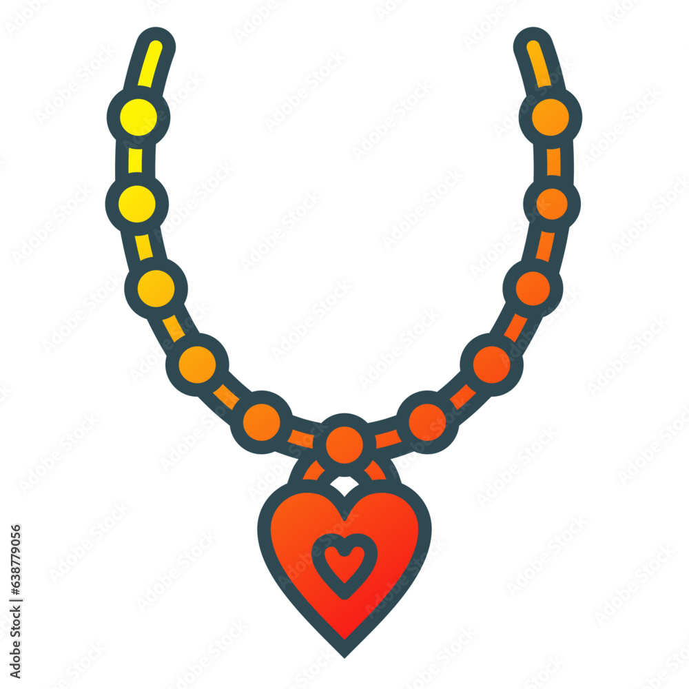 Obraz premium Necklace Icon