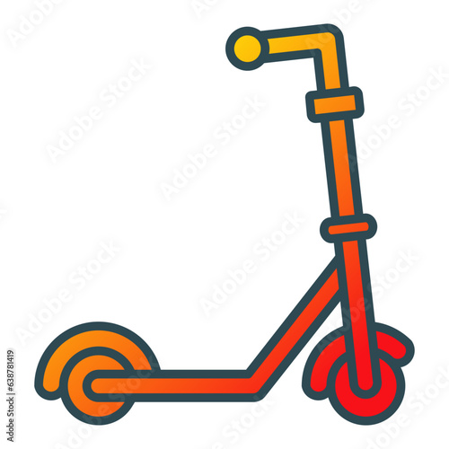 Kick Scooter Icon
