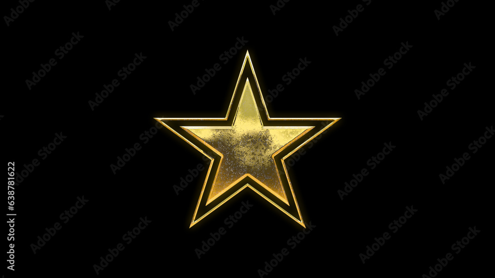Star shape symbol icon gold golden Star shape symbol icon gold golden