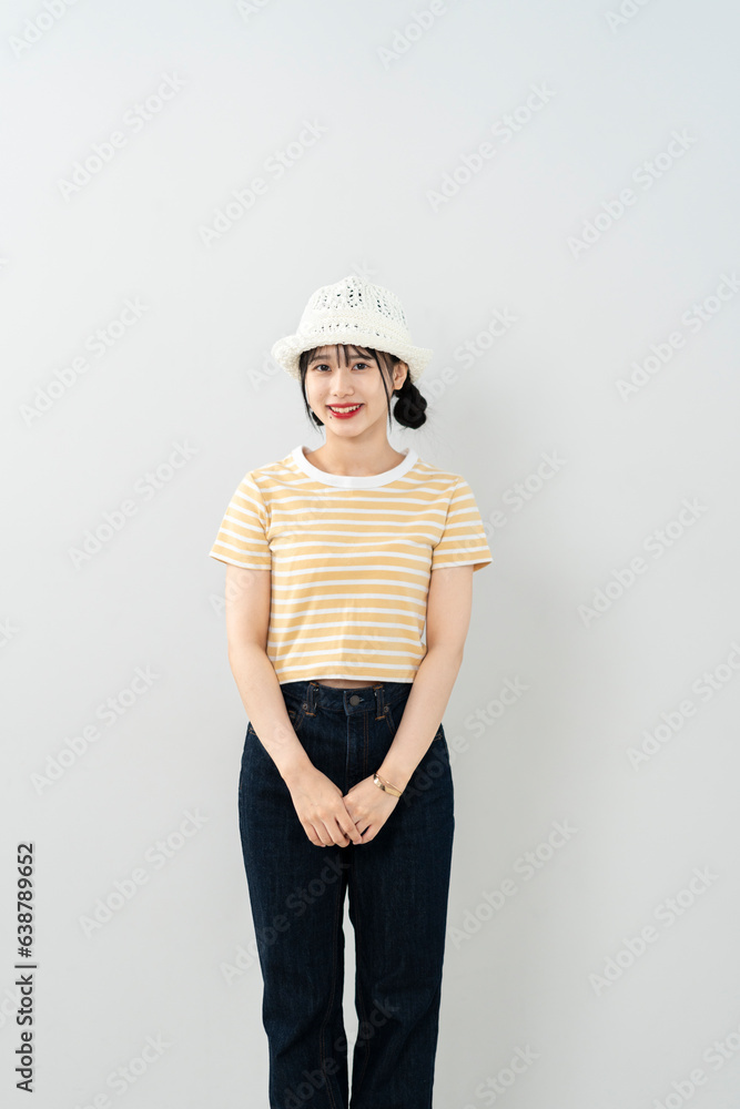 Fototapeta premium 若くて爽やかな女性