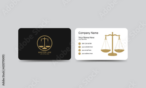 Double-sided creative business card template. Portrait and landscape orientation. vertical layout. Vector illustration