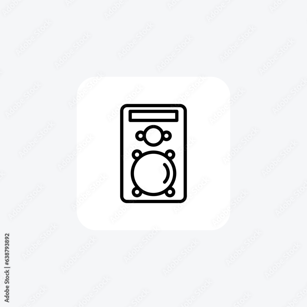 Amplifying Impact with Speaker Line Icon Amplifying Impact with Speaker Line Icon