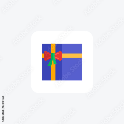 Discovering the Magic within Gift Box Flat Icon