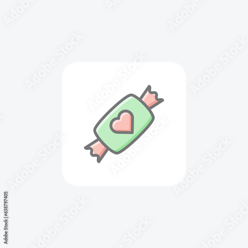 Luscious Candyland Delights Awesome Lineal Icon