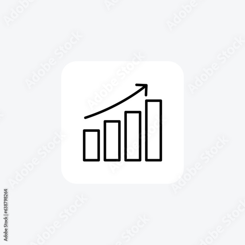 Key, lock fully editable vector line icon