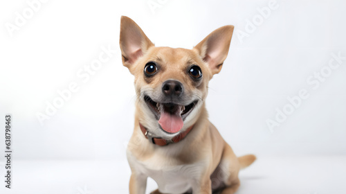 portrait of a happy dog © Tudose