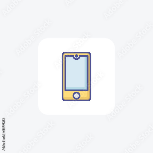Building, office fully editable vector line icon