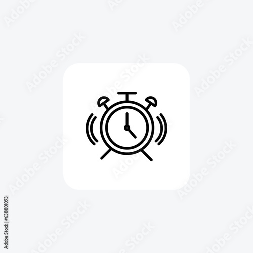 SirenSync Empowering Your Daily Rhythms Line Icon